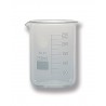 Vaso de vidrio LAN glass  graduado forma baja